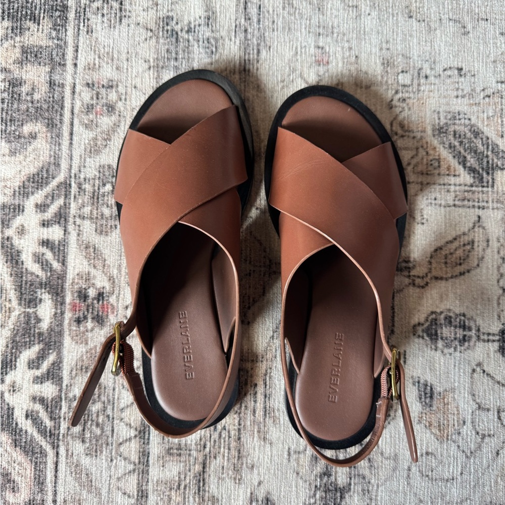 Everlane City Crossover Sandal Size 6
